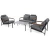 Meble ogrodowe HOME & GARDEN Como Grey-Grey 375191