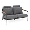 Meble ogrodowe HOME & GARDEN Como Grey-Grey 375191 Kształt blatu Prostokątny