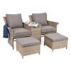 Sofa ogrodowa HOME & GARDEN Milos Plus Beige Rodzaj Sofa ogrodowa