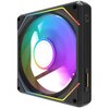 Wentylator DARKFLASH Gauss G24 Czarny Podświetlenie ARGB