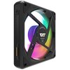 Wentylator DARKFLASH Gauss G24 Czarny Rodzaj chłodzenia Powietrzem