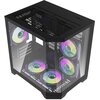 Obudowa DARKFLASH FT350 Czarny Przyciski i regulatory Power