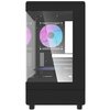 Obudowa DARKFLASH DB330M Czarny + 3 wentylatory ARGB Standard płyty głównej ITX