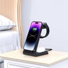 Ładowarka indukcyjna TECH-PROTECT QI15W-A36 3w1 10W Czarny Dedykowany model Smartfon