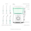 Irygator TRUELIFE Aquafloss Station S600 Biały Liczba końcówek 6