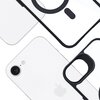 Etui 3MK Satin Armor MagCase do Apple iPhone 16e Przezroczysto-czarny Typ Etui magnetyczne