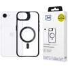 Etui 3MK Satin Armor MagCase do Apple iPhone 16e Przezroczysto-czarny Typ Etui nakładka
