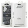 Etui DKNY Repeat Texture Pattern With Stripe do Apple iPhone 16 Czarny Marka telefonu Apple