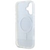 Etui DKNY Repeat Texture Pattern With Stripe do Apple iPhone 16 Czarny Dominujący kolor Czarny