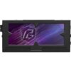 Czarny zasilacz z widocznym logo "PG" na fioletowym tle z białymi, ukośnymi liniami. Produkt to "Zasilacz ASROCK Phantom Gaming 1300W 80 Plus Gold".
