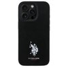 Etui US POLO ASSN Leather Embroidered DH Color do Apple iPhone 15 Pro Max Czarny Typ Etui nakładka