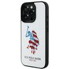 Etui US POLO ASSN Leather Big DH American Flag do Apple iPhone 15 Pro Max Biały