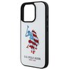 Etui US POLO ASSN Leather Big DH American Flag do Apple iPhone 15 Pro Max Biały Model telefonu iPhone 15 Pro Max