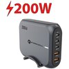 Ładowarka sieciowa FORCELL VT-51 200W Szary