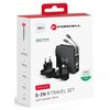 Ładowarka sieciowa FORCELL 5w1 10000mAh 20W Czarny Rodzaj Ładowarka sieciowa