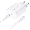 Ładowarka sieciowa FORCELL 25W Biały + kabel USB-C Liczba zasilanych urządzeń 1