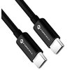 Kabel USB-C - USB-C FORCELL F-Energy C338 60W 0.5 m Czarny Rodzaj Kabel