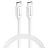 Kabel USB-C - USB-C FORCELL F-Energy C338 60W 1 m Biały