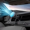 Uchwyt samochodowy FORCELL F-Grip Cool Mag Czarny Kompatybilność Urządzenia MagSafe