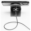 Ładowarka indukcyjna FORCELL F-Energy Flip Charge Qi2 MagSafe 15W Srebrny Czujniki Zabezpieczenie przeciwprzepięciowe
