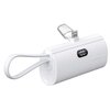 Powerbank FORCELL F-Energy Power Plug F5K3 Lightning 5000mAh 20W Biały