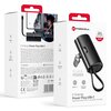 Powerbank FORCELL F-Energy Power Plug F5K3 USB-C 5000mAh 20W Czarny Typ ładowania Power Delivery