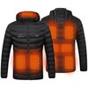 Podgrzewana kurtka MISSION AIR E-Jacket (rozmiar XXXL) Czarny Wyposażenie Brak