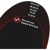 Podgrzewane wkładki do butów MISSION AIR E-Insoles (rozmiar 41-46) Czarno-czerwony Zasilanie Akumulatorowe