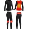 Bielizna podgrzewana MISSION AIR E-Underwear (rozmiar XXL) Czarny Kolor Czarny