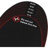 Podgrzewane wkładki do butów MISSION AIR E-Insoles (rozmiar 35-40) Czarno-czerwony Rodzaj Wkładki