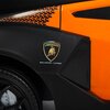 Jeździk ENERO TOYS Sportowe Lamborghini Pomarańczowo-Czarny rączka Rodzaj Jeździk
