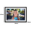 Ramka cyfrowa DENVER Frameo PFF-1516 Czarny Wbudowane złącza USB Typ C