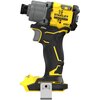 Żółto-czarna wkrętarka akumulatorowa z widocznym logo "STANLEY FATMAX" oraz oznaczeniem "V20" na obudowie. Na dolnej części uchwytu znajduje się napis "BRUSHLESS".