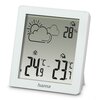 Stacja pogody HAMA Zakynthos Biały Funkcje dodatkowe Pomiar temperatury w Celsjuszach i Fahrenheitach