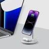 Ładowarka indukcyjna TECH-PROTECT QI15W-A39 Magnetic MagSafe 15W Biały Dedykowany model Urządzenia MagSafe