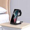 Ładowarka indukcyjna TECH-PROTECT QI15W-A36 3w1 for Android Czarny Dedykowany model Samsung Galaxy Buds