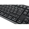 Zestaw HAMA WKM-200 Czarny Typ myszy Optyczna