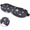 Opaska na oczy WAYA 3D Comfort Star Czarno-biały Gwarancja 24 miesiące