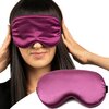 Opaska na oczy WAYA Extra Soft Fioletowy Gwarancja 24 miesiące