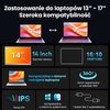 Monitor EXTRALINK Smart Life S688 14" 1920x1200px IPS Rodzaj matrycy IPS