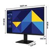 Monitor SAMSUNG LS24D300GAUXEN 24" 1920x1080px IPS 100Hz Przeznaczenie Do domu i biura
