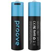 Akumulatorki AA 1600 mAh USB-C PROOVE (2 szt.)