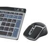Zestaw HAMA WKM-750 Szary Interfejs Bluetooth
