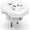 Adapter podróżny TECH-PROTECT Universal Biały Rodzaj produktu Adapter