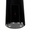Okap VDB Tube Glass Czarny 538m3/h 60dB klasa C Wyświetlacz elektroniczny Głębokość [cm] 39