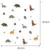 Naklejki na ścianę SIPO Mini Dinozaury WS63051 Odporne na promieniowanie UV Tak