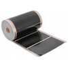 Folia grzewcza na podczerwień MISSION AIR Black Silver PTC 160W/m2 6m² szer. 50cm + regulator Aries Czarny Gwarancja 24 miesiące na regulator