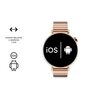 Smartwatch GARETT Rose Różowe złoto Stalowy Pulsometr Tak