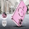 Etui TECH-PROTECT MagFlex MagSafe do Apple iPhone 16 Przezroczysto-różowy Model telefonu iPhone 16