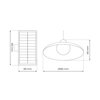 Lampa solarna ELIGHT Saturn EKO9151 Czarny Kolor Czarny